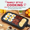 image:imageDash Deluxe Everyday Griddle  Electric Griddle with Removable Plate  Nonstick EasyClean Surface amp AntiSlip Base  Recipe Book Included  BlackBlack