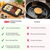 image:imageDash Deluxe Everyday Griddle  Electric Griddle with Removable Plate  Nonstick EasyClean Surface amp AntiSlip Base  Recipe Book Included  BlackBlack