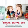 image:imageDash Deluxe Shaved Ice amp Slushy Maker with Serving Pitcher 1L MultiPurpose Ice Shaver Machine for Homemade Shaved Ice Snow Cones Slushies Cocktails amp More  CreamAqua