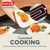 image:imageDash Everyday Ceramic Electric Griddle  Includes Adjustable Temperature Large Cooking Surface and Removable Drip Tray For Pancakes Burgers and Breakfast  Cream