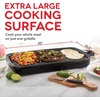 image:imageDash Everyday Nonstick Electric Griddle for Pancakes Burgers Quesadillas Eggs amp other on the go Breakfast Lunch amp Snacks with Drip Tray  Included Recipe Book 20in 1500Watt  BlackBlack
