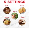 image:imageDash Express Toaster Oven  SpaceSaving Countertop Design  Versatile Use with adjustable temperature dial amp Quick HeatUp System  Dishwasher Safe Accessories  Bake Broil amp Toast  Black