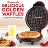 image:imageDash Express Waffle Maker Electric Waffle Maker for Creative Homemade Treats  Dual Nonstick Cooking Surfaces Easy Food Release amp Quick Cleanup  Compact SpaceSaving Design  8 Inches  BlackRed