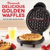 image:imageDash Express Waffle Maker Electric Waffle Maker for Creative Homemade Treats  Dual Nonstick Cooking Surfaces Easy Food Release amp Quick Cleanup  Compact SpaceSaving Design  8 Inches  BlackAqua