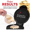 image:imageDash Express Waffle Maker Electric Waffle Maker for Creative Homemade Treats  Dual Nonstick Cooking Surfaces Easy Food Release amp Quick Cleanup  Compact SpaceSaving Design  8 Inches  BlackBlack