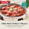 image:imageDash Family Size Skillet  Electric Skillet for MultiPurpose Cooking  Nonstick Cooking Surface  Tempered Glass Lid amp CoolTouch Handles  6Quart Capacity Makes 24 Cups  14 AquaCream