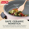 image:imageDash Family Size Skillet  Electric Skillet for MultiPurpose Cooking  Nonstick Cooking Surface  Tempered Glass Lid amp CoolTouch Handles  6Quart Capacity Makes 24 Cups  14 AquaBlush