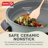 image:imageDash Family Size Skillet  Electric Skillet for MultiPurpose Cooking  Nonstick Cooking Surface  Tempered Glass Lid amp CoolTouch Handles  6Quart Capacity Makes 24 Cups  14 AquaSage