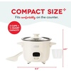 image:imageDash Family Sized Rice Cooker  LargeCapacity Rice Cooker  Features Ceramic Nonstick Surface amp Keep Warm Function  Great for Convenient Meal Prep amp Family Meals  20Cup CapacityCream