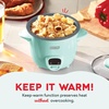 image:imageDash Family Sized Rice Cooker  LargeCapacity Rice Cooker  Features Ceramic Nonstick Surface amp Keep Warm Function  Great for Convenient Meal Prep amp Family Meals  20Cup CapacityAQUA