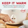 image:imageDash Family Sized Rice Cooker  LargeCapacity Rice Cooker  Features Ceramic Nonstick Surface amp Keep Warm Function  Great for Convenient Meal Prep amp Family Meals  20Cup CapacityCream