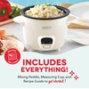 image:imageDash Family Sized Rice Cooker  LargeCapacity Rice Cooker  Features Ceramic Nonstick Surface amp Keep Warm Function  Great for Convenient Meal Prep amp Family Meals  20Cup CapacityCream