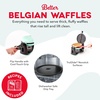 image:imageDash Flip Belgian Waffle Maker  nonstick surface  Rotating Belgian Waffle Maker with Quick HeatUp System for Easy Breakfasts  Supports MultiUse  AquaAqua