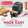 image:imageDash Flip amp Fry Digital 2in1 Grill amp Air Fryer  Has AirCrisp Technology  Digital Touchscreen Ceramic Nonstick Grill Plate amp Special Dehydrate Function  3 Quarts  Forged IronForged Iron