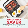 image:imageDash Griddle 2Plate Pack for MultiMaker Flex Press Grill System  Removable Nonstick Plates for Breakfast Sandwiches Eggs Hash Browns and More