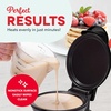 image:imageDash Mini Maker Griddle  Compact Griddle for Creative Homemade Treats  Nonstick Surface Quick HeatUp System amp SpaceSaving Design  AquaBlack