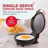 image:imageDash Mini Maker Griddle  Compact Griddle for Creative Homemade Treats  Nonstick Surface Quick HeatUp System amp SpaceSaving Design  AquaPink