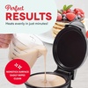 image:imageDash Mini Maker Griddle  Compact Griddle for Creative Homemade Treats  Nonstick Surface Quick HeatUp System amp SpaceSaving Design  AquaSilver