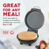 image:imageDash Mini Maker Griddle  Compact Griddle for Creative Homemade Treats  Nonstick Surface Quick HeatUp System amp SpaceSaving Design  AquaWhite