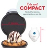image:imageDash Mini Maker Griddle  Compact Griddle for Creative Homemade Treats  Nonstick Surface Quick HeatUp System amp SpaceSaving Design  AquaWhite