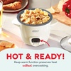 image:imageDash Mini Rice Cooker  Small 2 Cup Rice Maker with Ceramic Nonstick Removable Pot Keep Warm Function Compact and Portable for Dorm Travel Single Serve Cream