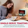 image:imageDash Mini Toaster Oven  Small Toaster Oven for Dorms Apartments amp Small Kitchens Adjustable Timer Dial with Auto Shutoff Removable Cooking Tray amp Crumb Catch AquaAqua