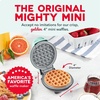 image:imageDash Mini Waffle Maker Compact Electric Iron for Creative Homemade Treats  Nonstick Surface  EasytoClean  Perfect for Kids amp Families  AquaAqua