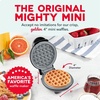 image:imageDash Mini Waffle Maker Compact Electric Iron for Creative Homemade Treats  Nonstick Surface  EasytoClean  Perfect for Kids amp Families  AquaBlack