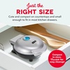 image:imageDash Mini Waffle Maker Compact Electric Iron for Creative Homemade Treats  Nonstick Surface  EasytoClean  Perfect for Kids amp Families  AquaSilver
