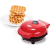 image:imageDash Mini Waffle Maker Mini Machine for Creative Homemade Treats  Nonstick Iron with Unique Print Design  Stylish Waffle Machine  Red HeartRed Heart