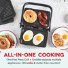 image:imageDash MultiMaker Flex Press Grill System Grill and Griddle  Nonstick Removable Plates  Indoor Countertop Electric Grill for Sandwiches Burgers and Breakfast  Forged IronForged Iron