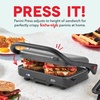 image:imageDash MultiMaker Flex Press Grill System Grill and Griddle  Nonstick Removable Plates  Indoor Countertop Electric Grill for Sandwiches Burgers and Breakfast  Forged IronForged Iron
