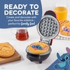 image:imageDash MultiMaker Mini System Removable Plate Set  Ceramic Nonstick Replacement Plates for FunShaped Waffle Breakfast  Waffle Maker Not Included  4Inch  TwoPack  PeanutsStitch  Angel