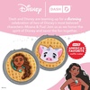 image:imageDash MultiMaker Mini System Removable Plate Set  Ceramic Nonstick Replacement Plates for FunShaped Waffle Breakfast  Waffle Maker Not Included  4Inch  TwoPack  PeanutsMoana and Pua