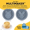 image:imageDash MultiMaker Mini System Removable Plate Set  Ceramic Nonstick Replacement Plates for FunShaped Waffle Breakfast  Waffle Maker Not Included  4Inch  TwoPack  PeanutsWinnie  Piglet