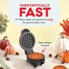 image:imageDash MultiMaker Mini System Removable Plate Set  Ceramic Nonstick Replacement Plates for FunShaped Waffle Breakfast  Waffle Maker Not Included  4Inch  TwoPack  PeanutsSkull  JackOLantern