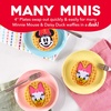 image:imageDash MultiMaker Mini System Removable Plate Set  Ceramic Nonstick Replacement Plates for FunShaped Waffle Breakfast  Waffle Maker Not Included  4Inch  TwoPack  PeanutsMinnie  Daisy