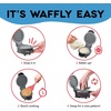 image:imageDash MultiMaker Mini System Removable Plate Set  Ceramic Nonstick Replacement Plates for FunShaped Waffle Breakfast  Waffle Maker Not Included  4Inch  TwoPack  PeanutsToy Story Woody  Jessie