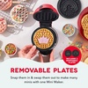 image:imageDash MultiMaker Mini System Removable Plate Set  Ceramic Nonstick Replacement Plates for FunShaped Waffle Breakfast  Waffle Maker Not Included  4Inch  TwoPack  PeanutsCrown  Rainbow