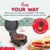 image:imageDash MultiMaker Mini System Removable Plate Set  Ceramic Nonstick Replacement Plates for FunShaped Waffle Breakfast  Waffle Maker Not Included  4Inch  TwoPack  PeanutsGrill  Grill