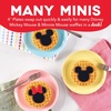 image:imageDash MultiMaker Mini System Removable Plate Set  Ceramic Nonstick Replacement Plates for FunShaped Waffle Breakfast  Waffle Maker Not Included  4Inch  TwoPack  PeanutsMickey and Minnie