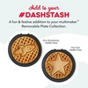 image:imageDash MultiMaker Mini System Removable Plate Set  Ceramic Nonstick Replacement Plates for FunShaped Waffle Breakfast  Waffle Maker Not Included  4Inch  TwoPack  PeanutsRocketship  Star