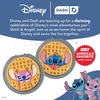 image:imageDash MultiMaker Mini System Removable Plate Set  Ceramic Nonstick Replacement Plates for FunShaped Waffle Breakfast  Waffle Maker Not Included  4Inch  TwoPack  PeanutsStitch  Angel