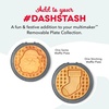 image:imageDash MultiMaker Mini System Removable Plate Set  Ceramic Nonstick Replacement Plates for FunShaped Waffle Breakfast  Waffle Maker Not Included  4Inch  TwoPack  PeanutsSanta  Stocking