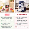 image:imageDash Pro Shaved Ice Machine  Snow Cone Maker with Adjustable Blade for Fluffy Frozen Treats at home  Countertop Ice Shaver 2 Freezer Containers amp Recipe Guide