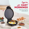 image:imageDash Round Express Electric  Pancake Maker amp Eggs Griddle System  Healthy Breakfast Maker  Quick HeatUp amp Easy Cleanup  nonstick surface  AquaRed