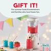image:imageDash Slushy amp Frozen Drink Maker  Slushy Machine for Home 32 Oz Countertop Frozen Drink Machine amp Slushie Maker with DripFree Dispensing  EasyClean Includes 4 Cups Straws amp Recipe Guide