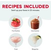 image:imageDash Slushy amp Frozen Drink Maker  Slushy Machine for Home 32 Oz Countertop Frozen Drink Machine amp Slushie Maker with DripFree Dispensing  EasyClean Includes 4 Cups Straws amp Recipe Guide