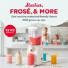 image:imageDash Slushy amp Frozen Drink Maker  Slushy Machine for Home 32 Oz Countertop Frozen Drink Machine amp Slushie Maker with DripFree Dispensing  EasyClean Includes 4 Cups Straws amp Recipe Guide