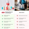 image:imageDash Slushy amp Frozen Drink Maker  Slushy Machine for Home 32 Oz Countertop Frozen Drink Machine amp Slushie Maker with DripFree Dispensing  EasyClean Includes 4 Cups Straws amp Recipe Guide